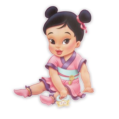 Ξύλινο Διακοσμητικό baby Μουλάν