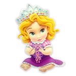 Ξύλινο Διακοσμητικό baby Ραπουνζέλ