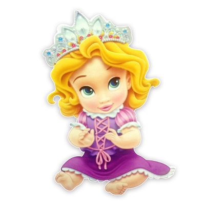 Ξύλινο Διακοσμητικό baby Ραπουνζέλ