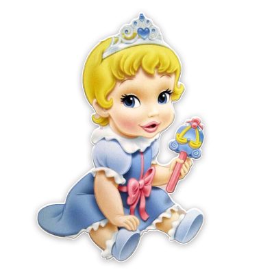 Ξύλινο Διακοσμητικό baby Σταχτοπούτα