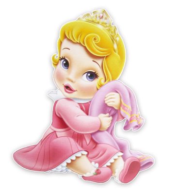 Ξύλινο Διακοσμητικό baby Ωραία Κοιμωμένη