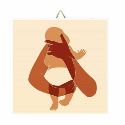Ξύλινο Καδράκι "Mother's Hug"