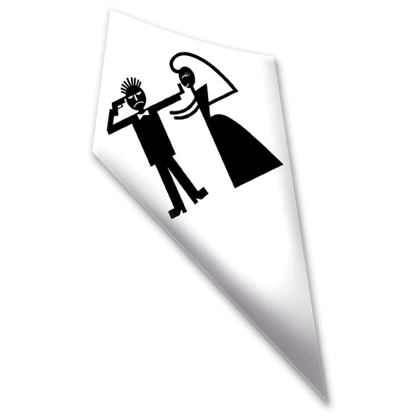 Jumbo Χωνάκι για ρύζι γάμου - Game Over Jumbo Χωνάκι για ρύζι γάμου - Game Over