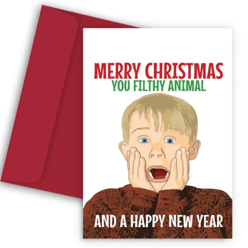 Χριστουγεννιάτικη Κάρτα - Home Alone