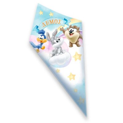 Χωνάκια βάπτισης Baby Looney Tunes