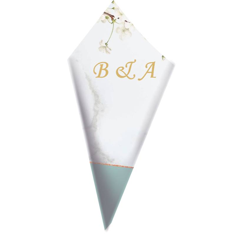 Χωνάκια ρυζιού - Αμυγδαλιά Χωνάκια ρυζιού - Αμυγδαλιά