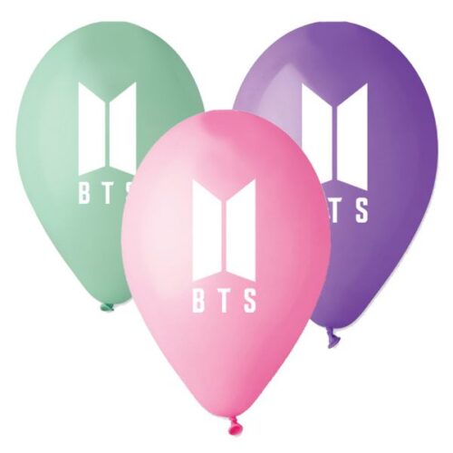 12 Μπαλόνι τυπωμένο BTS 25 τεμ