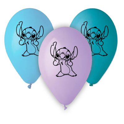 12 Μπαλόνια τυπωμένα Στιτς 25 τεμ