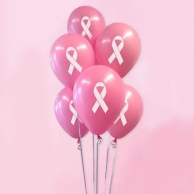 13 Pink Ribbon Μπαλόνι 25 τεμ