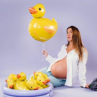 14 Mini Shape Μπαλόνι Παπάκι