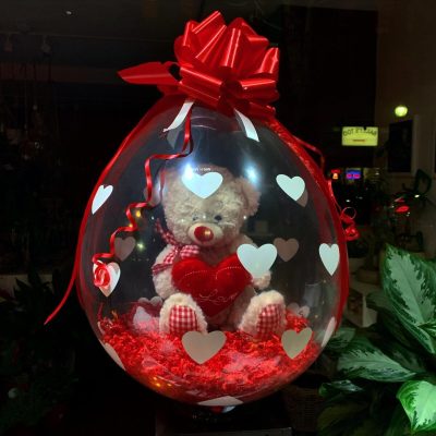 18'' Διάφανο μπαλόνι γυάλας Stuffed με αστέρια 25 τεμ