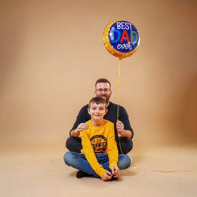 18'' Μπαλόνι Best Dad Ever bubbles