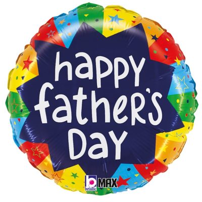 18'' Μπαλόνι Πολύχρωμο Happy Father's Day