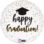 18 Μπαλόνι αποφοίτησης σατέν Graduation Confetti