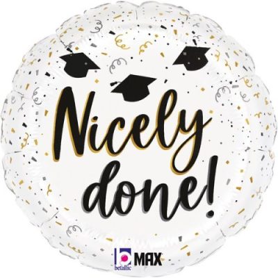 18 Μπαλόνι αποφοίτησης σατέν Graduation Confetti