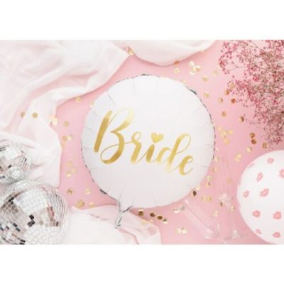 18 Μπαλόνι Bride λευκό