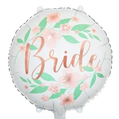 18 Μπαλόνι Bride φλοράλ