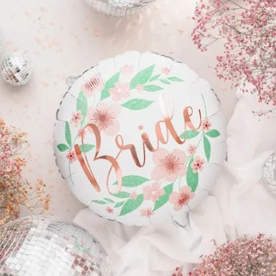 18 Μπαλόνι Bride φλοράλ