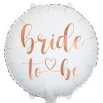 18 Μπαλόνι Bride To Be Λευκό