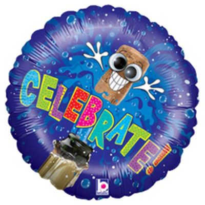 18 Μπαλόνι Celebrate με ματάκια wiggle