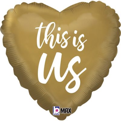 18 Μπαλόνι χρυσή Καρδιά This is us