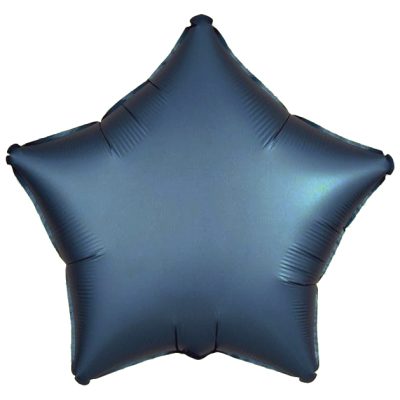 18 Μπαλόνι chrome Navy Μπλε Aστέρι