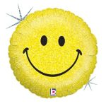 18 Μπαλόνι Emoji Χαμογελαστό Holographic