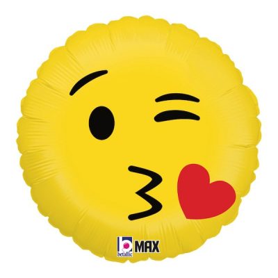 18 Μπαλόνι Emoji Φιλάκι