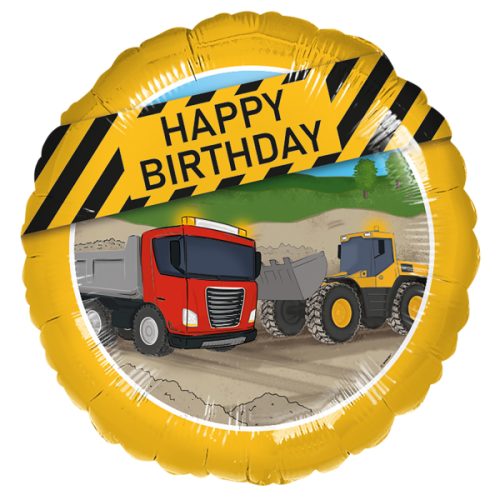 18 Μπαλόνι Γενεθλίων Construction Party