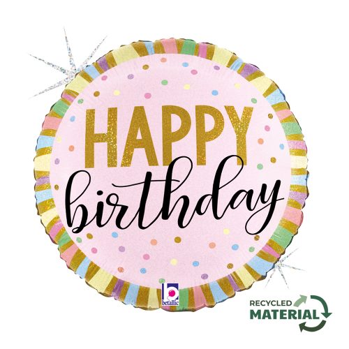 18 Μπαλόνι Γενεθλίων παστέλ It's your Day