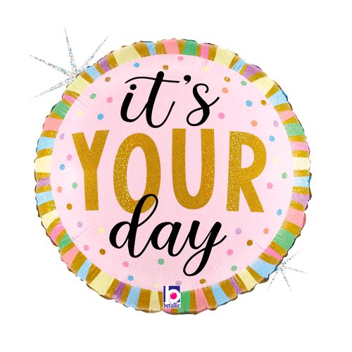 18 Μπαλόνι Γενεθλίων παστέλ It's your Day