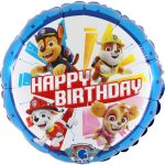 18 Μπαλόνι Γενεθλίων Σκυλάκια Paw Patrol