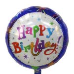 18 Μπαλόνι Happy Birthday Fireworks