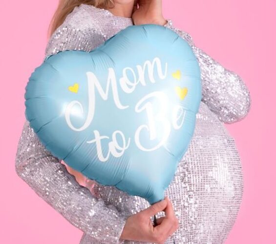 18 Μπαλόνι Mom to Be Γαλάζιο