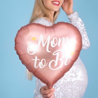 18 Μπαλόνι Mom to Be Ροζ