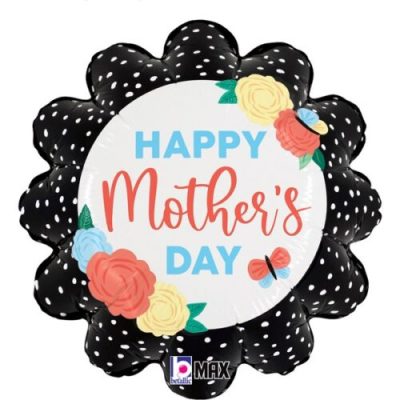 18 Μπαλόνι Mother's Day Butterfly Dots