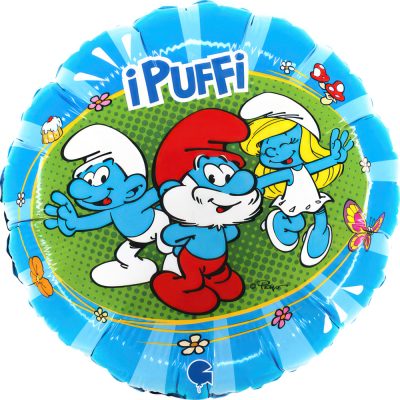 18 Μπαλόνι Στρουμφάκια iPuffi