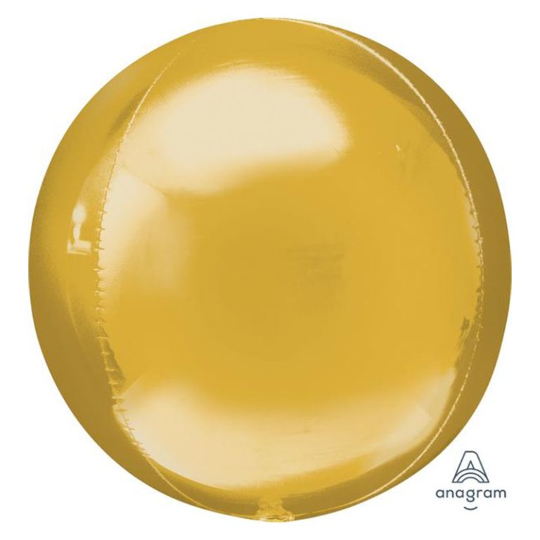 21 Μπαλόνι Jumbo Χρυσό Orbz