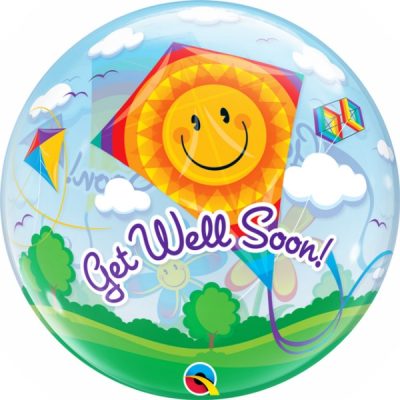 22 Μπαλόνι Bubble για Περαστικά Get Well Soon