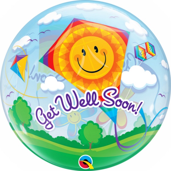 22 Μπαλόνι Bubble για Περαστικά Get Well Soon 22 Μπαλόνι Bubble για Περαστικά Get Well Soon