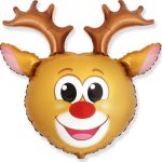 24 Μπαλόνι Ελαφάκι με κέρατα