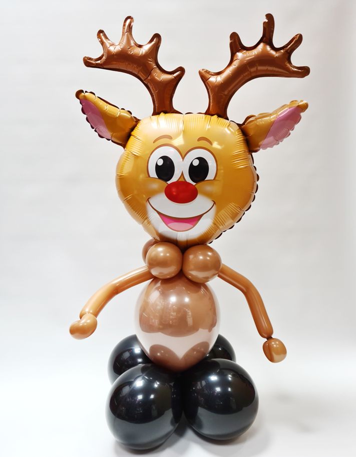 24 Μπαλόνι Ελαφάκι με κέρατα