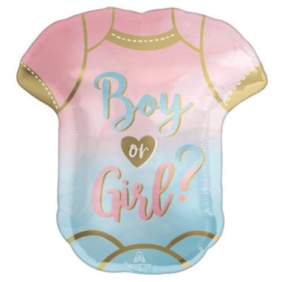 24 Μπαλόνι φορμάκι the Big Reveal Boy or Girl