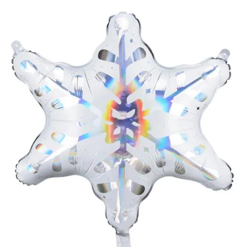 26 Μπαλόνι Χιονονιφάδα Holographic