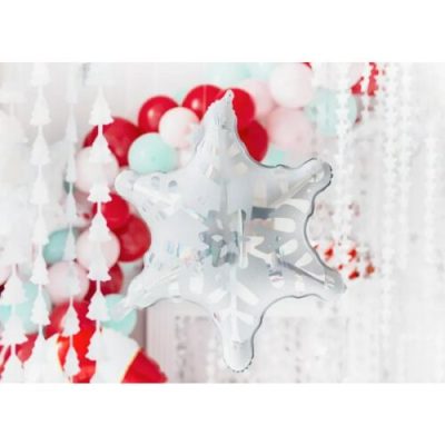 26 Μπαλόνι Χιονονιφάδα Holographic