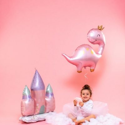 28'' Μπαλόνι Pink Dino