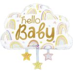 28'' Μπαλόνι Συννεφάκι Hello Baby