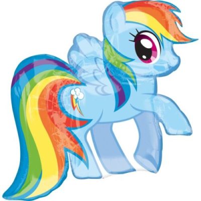 28 Μπαλόνι Μικρό μου Πόνυ Rainbow Dash