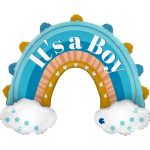 31'' Μπαλόνι Boho Ουράνιο Τόξο It's a Boy