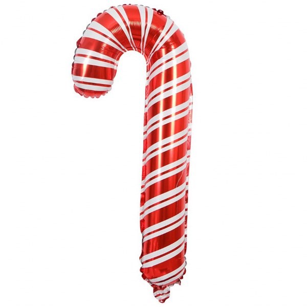 33 Μπαλόνι κόκκινο άσπρο Candy Cane